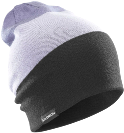 Шапка Salomon Flatspin Reversible LC2630600 черный-фиолетовый one size купить,NaN
