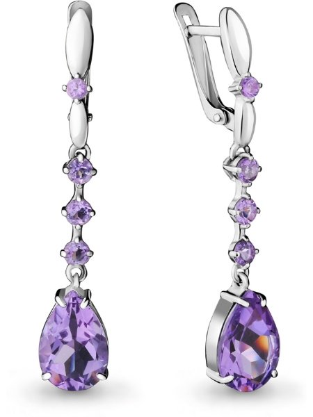 Серьги Aquamarine 4492304  купить,NaN