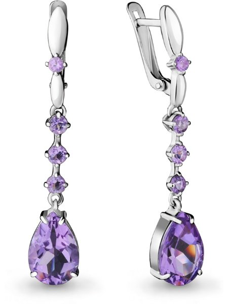 Серьги Aquamarine 4492304  купить,NaN