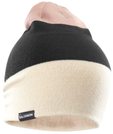 Шапка Salomon Flatspin Reversible LC2630700 черный-бежеввый one size купить,NaN