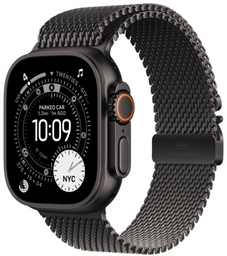 Смарт-часы Apple Watch Ultra 3&nbsp;GPS + Cellular&nbsp;49mm&nbsp;MF1Q4Q Black Titanium Case with Black Titanium Milanese Loop - M