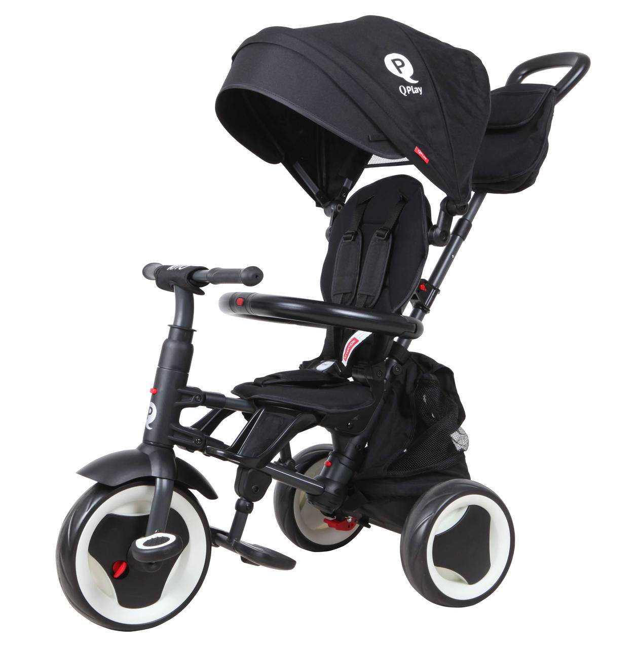 Велосипед QPlay S380-8 Rito + Eva  черный купить,NaN