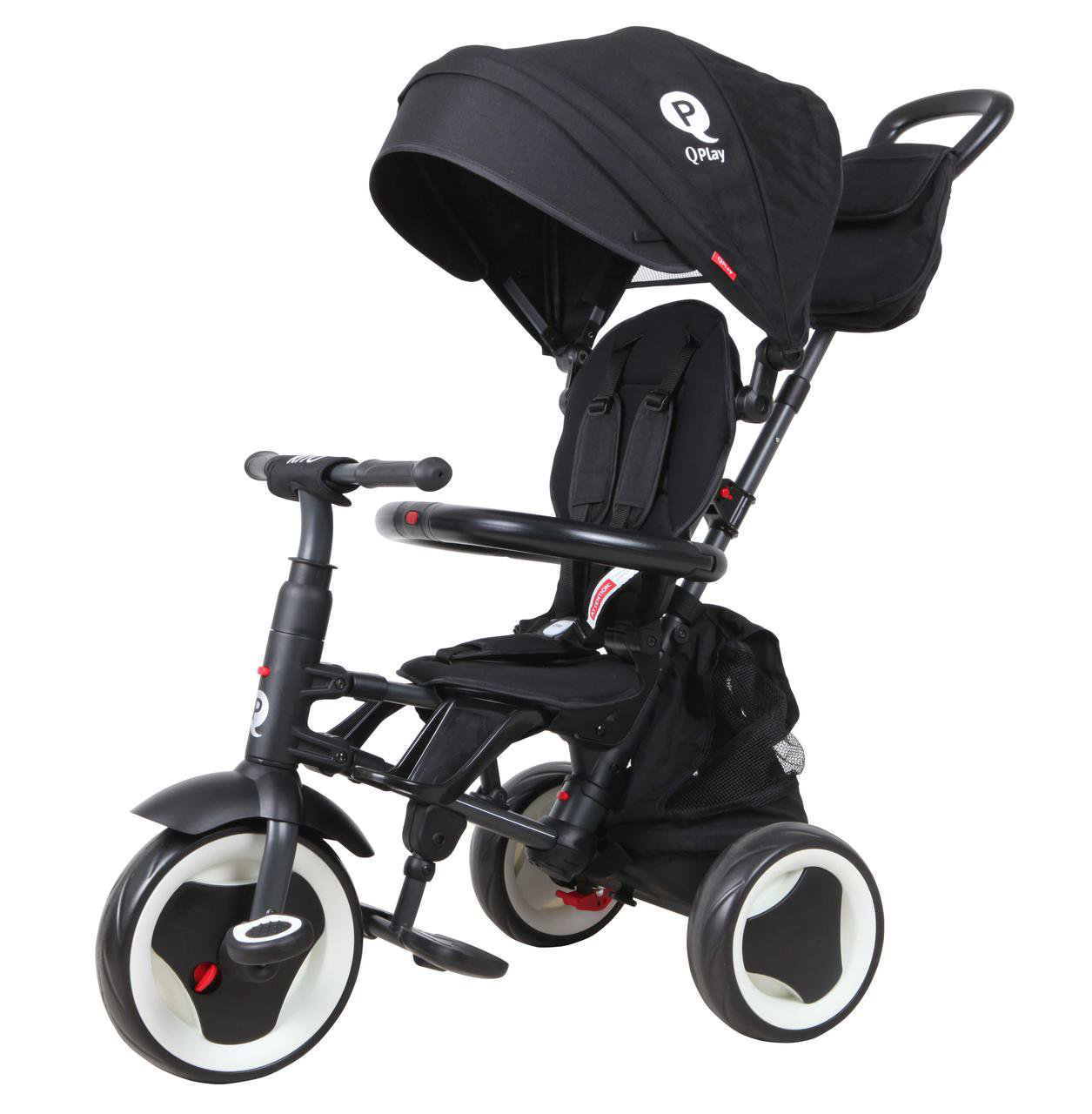 Велосипед QPlay S380-8 Rito + Eva  черный купить,NaN