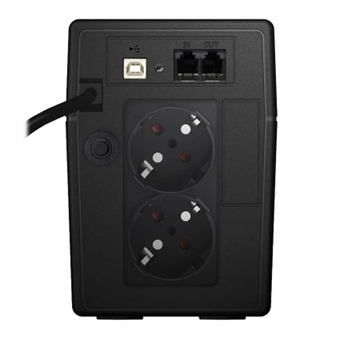 Источник бесперебойного питания Volta Active 850 LCD черный