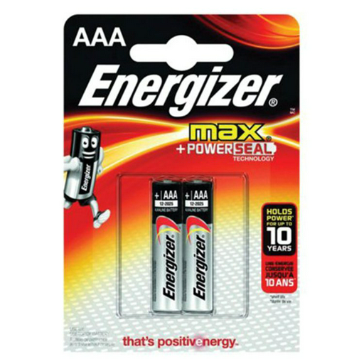 Батарейки Energizer LR03 AAA Max Alkaline 2 шт