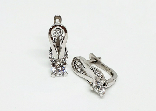 Серьги Avrora 4Б25-392 AU 585 3,30гр.