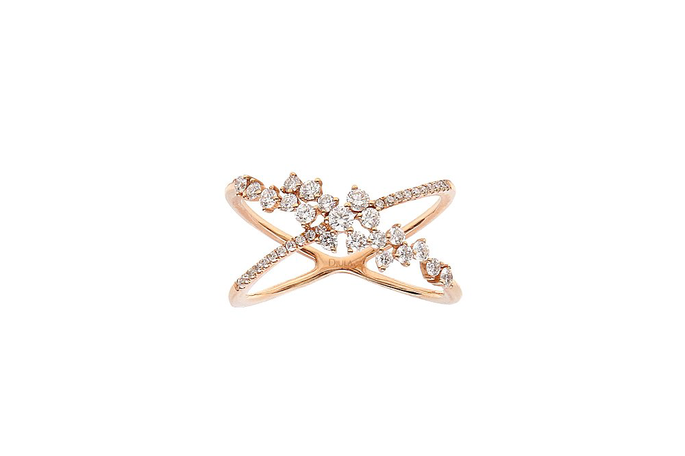 Кольцо Djula 493 16,5р 2,35гр 0,56ct. купить,NaN