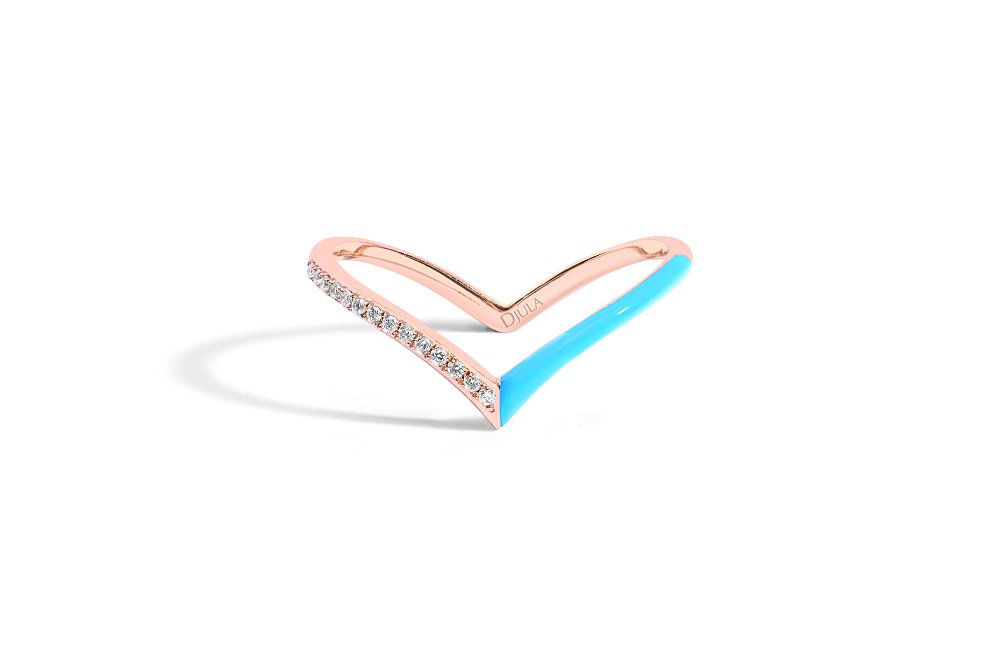Кольцо Djula 697 17р 1,20гр 0,05ct. купить,NaN