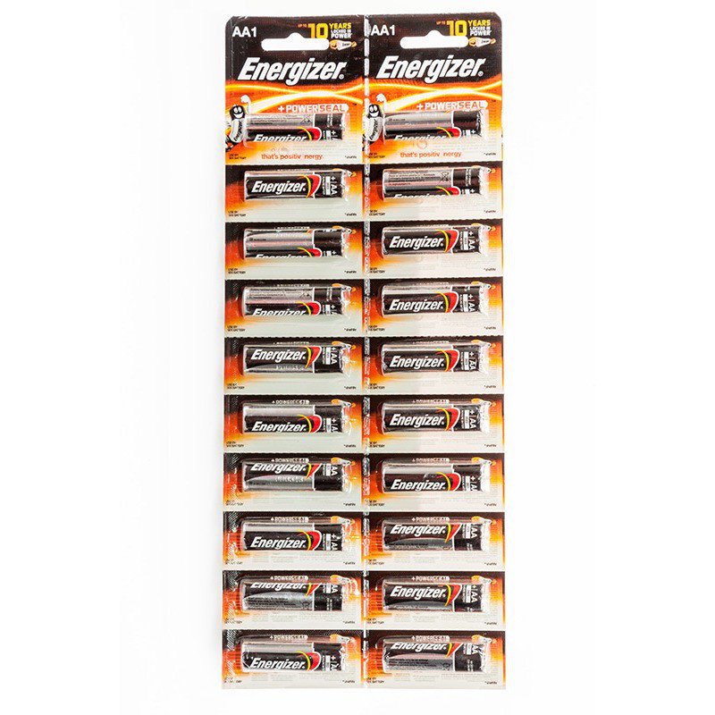 Элемент питания Energizer LR6 AA Power Alkaline 20 шт купить,NaN