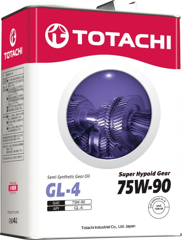 Трансмиссионное масло Totachi Ultima Syn-Gear 75W-90 GL-4 4л