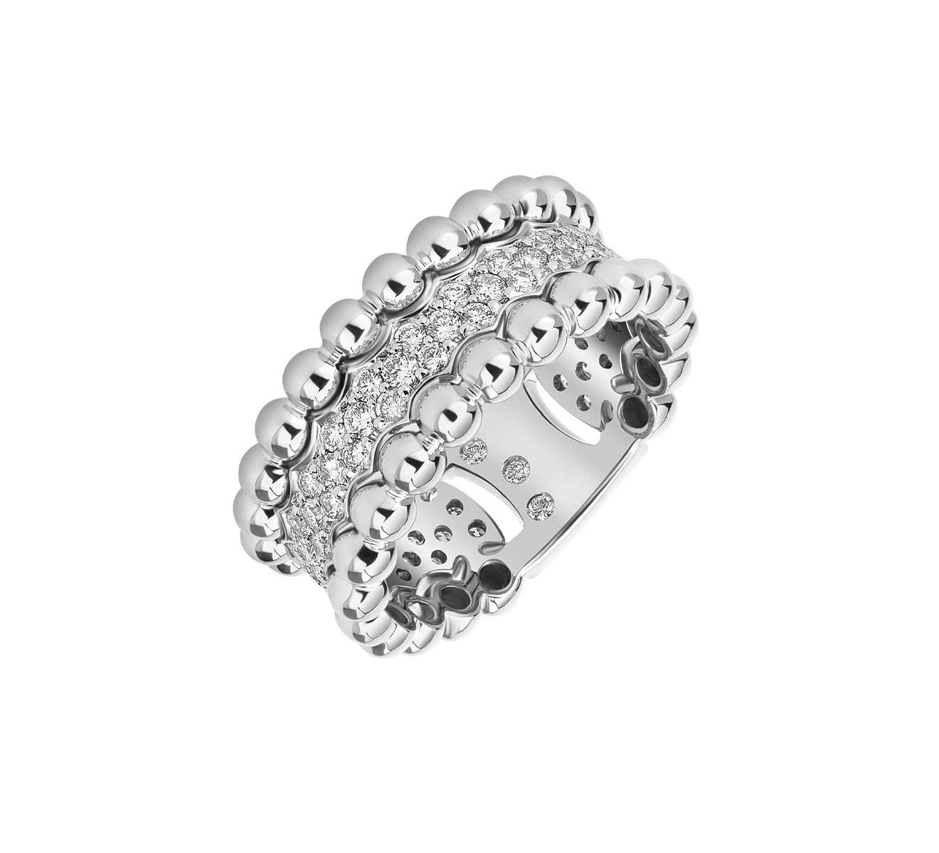 Кольцо Casato 1563 cas 16,5р 8,56гр 1,17ct. купить,NaN