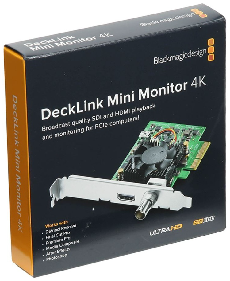 Blackmagic Design DeckLink Mini Monitor 4K купить,NaN