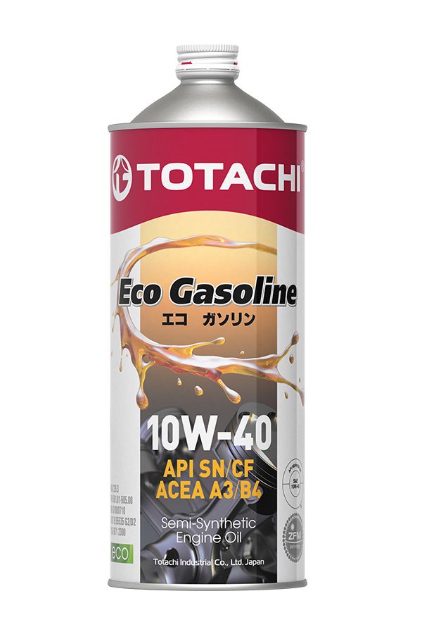 Моторное масло Totachi Eco Gasoline 10W-40 SN/CF 1л