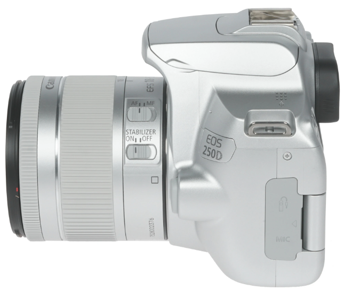 Зеркальная фотокамера Canon EOS 250D EF-S 18-5mm5 IS STM Kit Серебристый купить,NaN