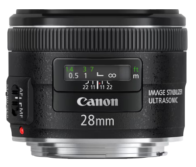 Объектив Canon EF 28mm f/2.8 IS USM