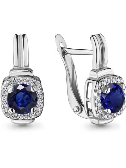 Серьги Aquamarine 43422Б  купить,NaN