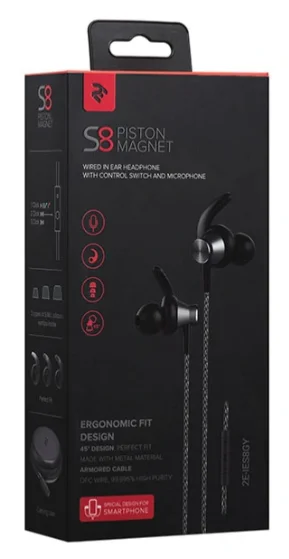 Наушники 2E S8 Piston Magnet Mic 2E-IES8GD Gold купить,NaN
