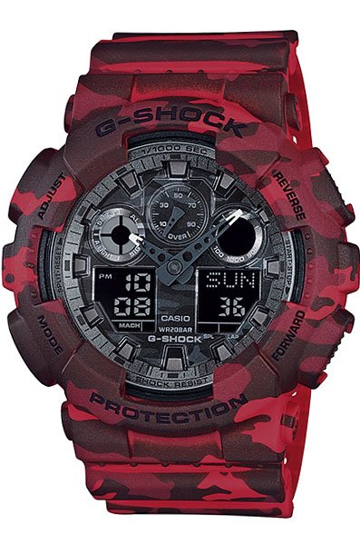 Часы Casio GA-100CM-4ADR купить,NaN