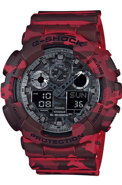 Часы Casio GA-100CM-4ADR купить,NaN