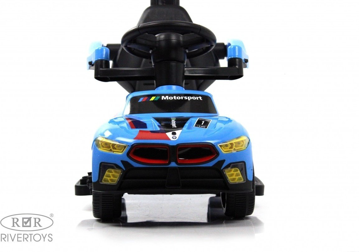 Каталка River Toys F003FF синий купить,NaN