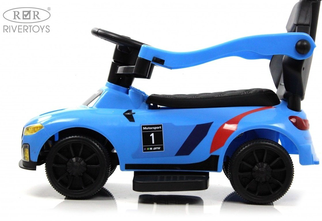 Каталка River Toys F003FF синий купить,NaN