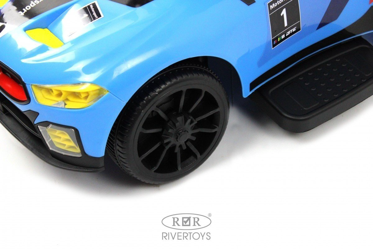 Каталка River Toys F003FF синий купить,NaN