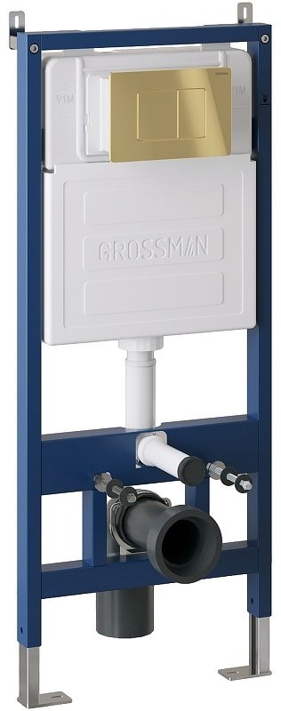 Grossman кнопка смыва Classic 700.K31.04.30M.30M золото глянцевый