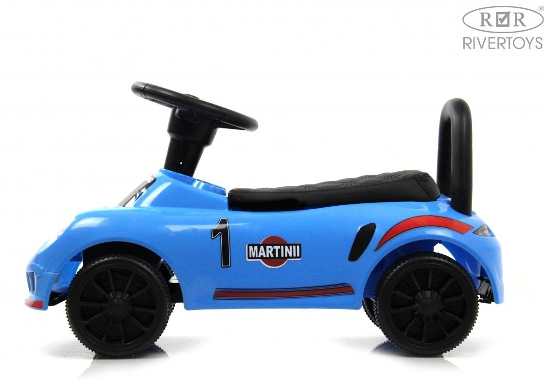 Каталка River Toys F005FF синий купить,NaN