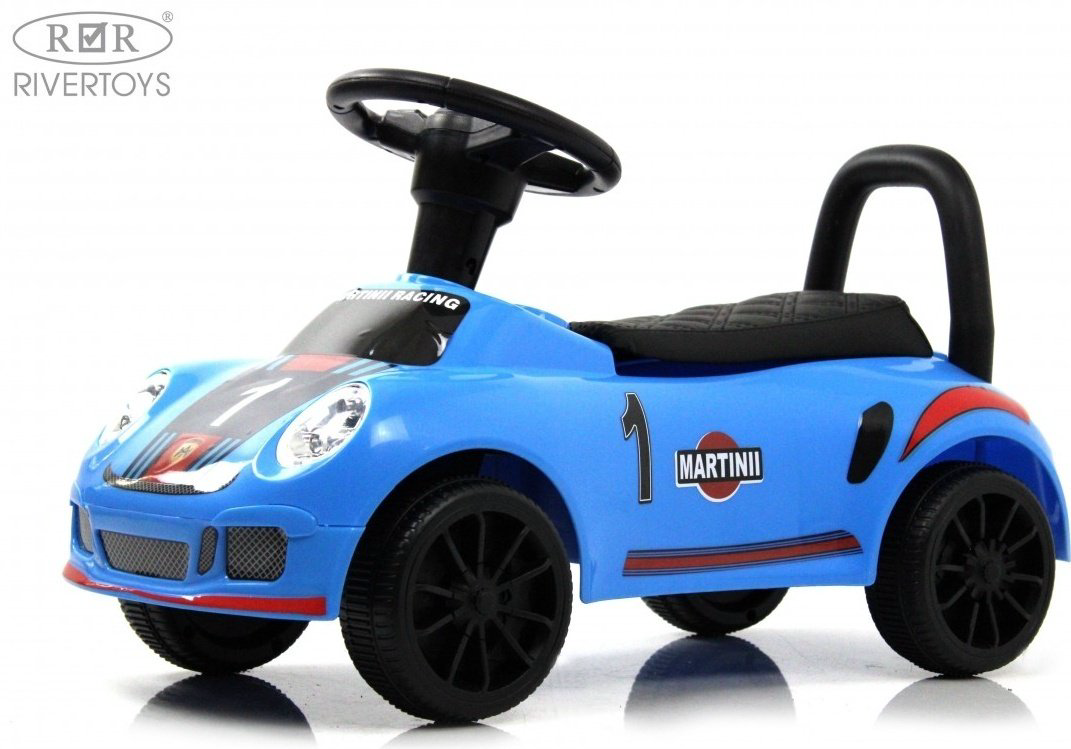 Каталка River Toys F005FF синий купить,NaN