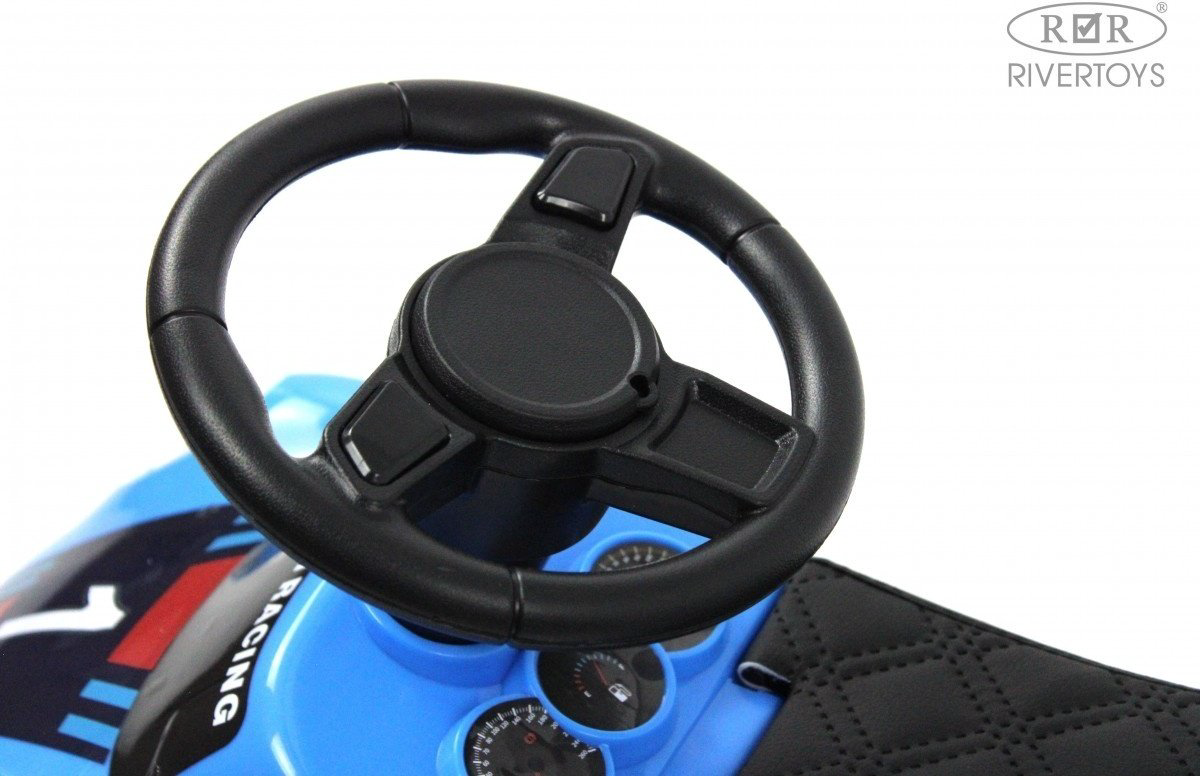 Каталка River Toys F005FF синий купить,NaN