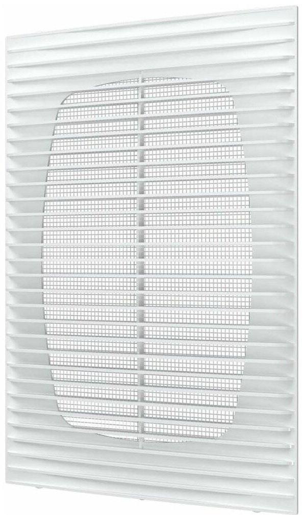 Решетка вентиляционная Эра 241х171х76 мм, пластик