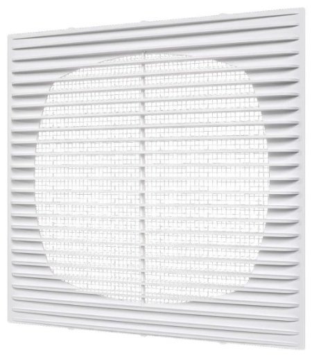 Решетка вентиляционная Эра 194х194х7.6 мм, пластик