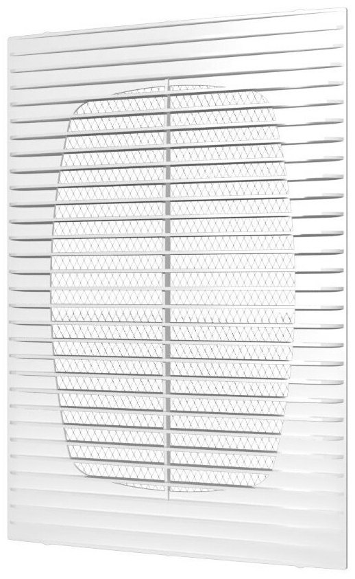 Решетка вентиляционная Эра 241х171х76 мм, пластик