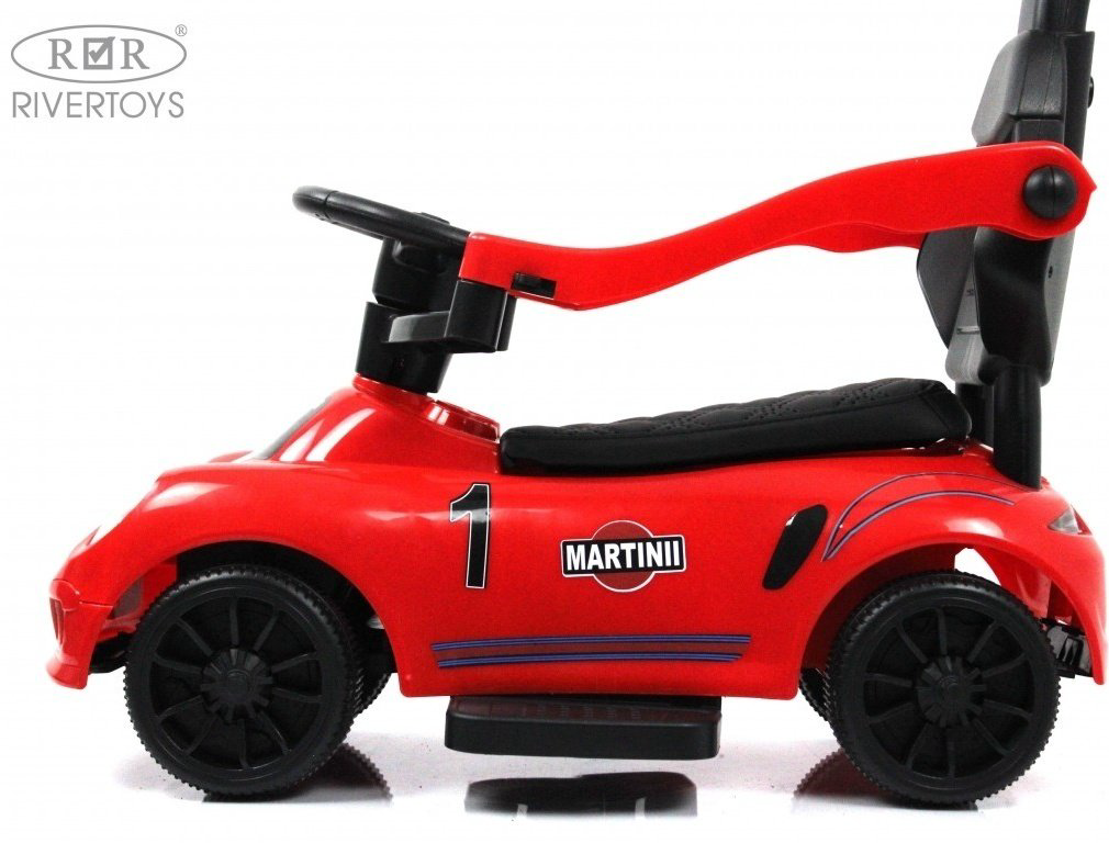 Каталка River Toys F005FF-P красный купить,NaN