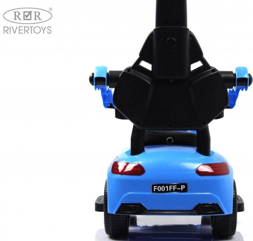 Каталка River Toys F001FF-P синий купить,NaN