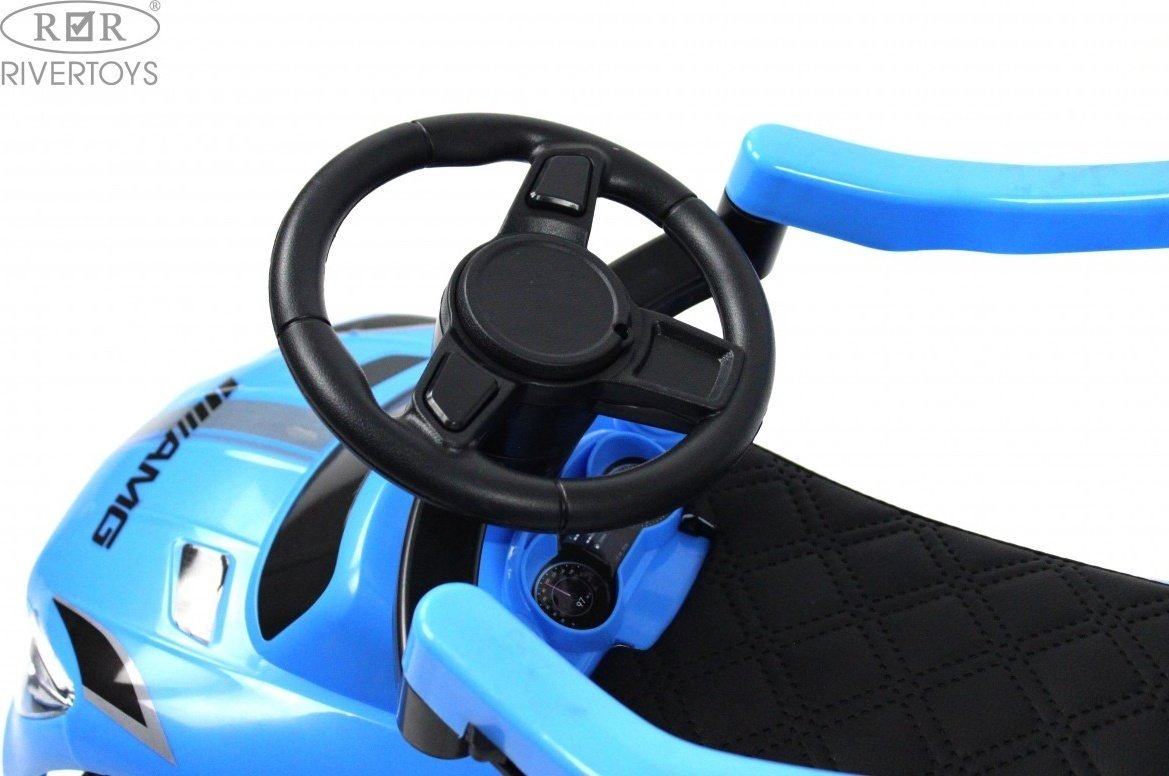 Каталка River Toys F001FF-P синий