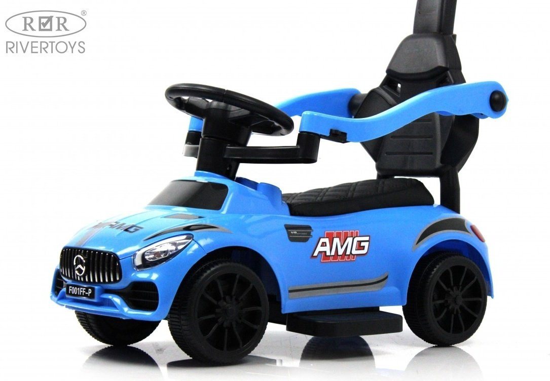 Каталка River Toys F001FF-P синий купить,NaN