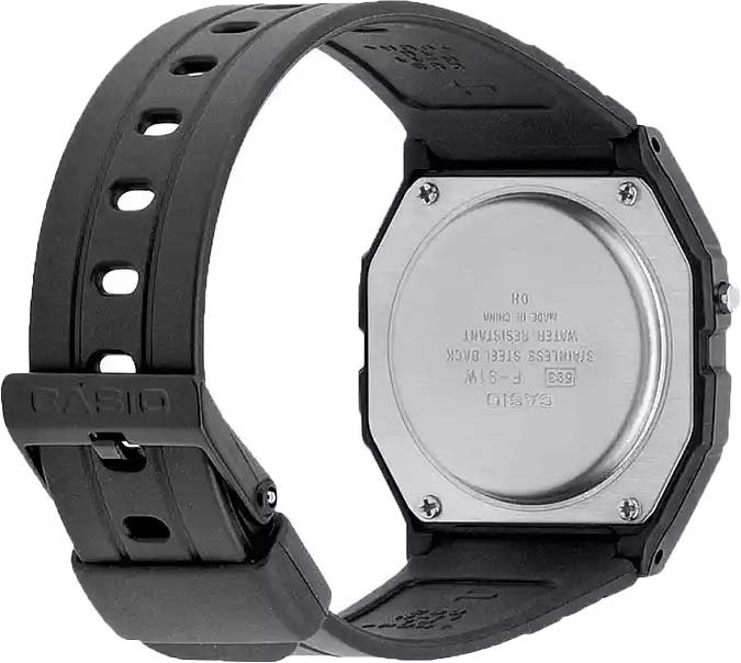 Часы Casio F-91W-1YEG купить,NaN