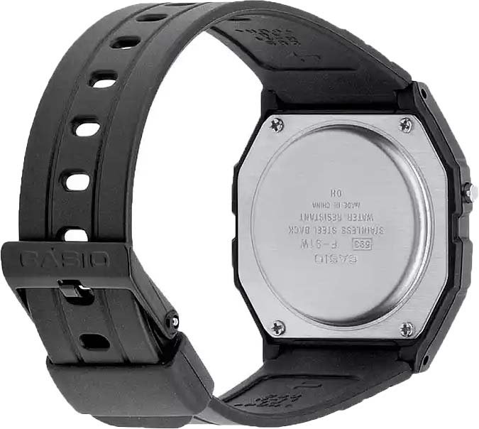 Часы Casio F-91W-1YEG купить,NaN