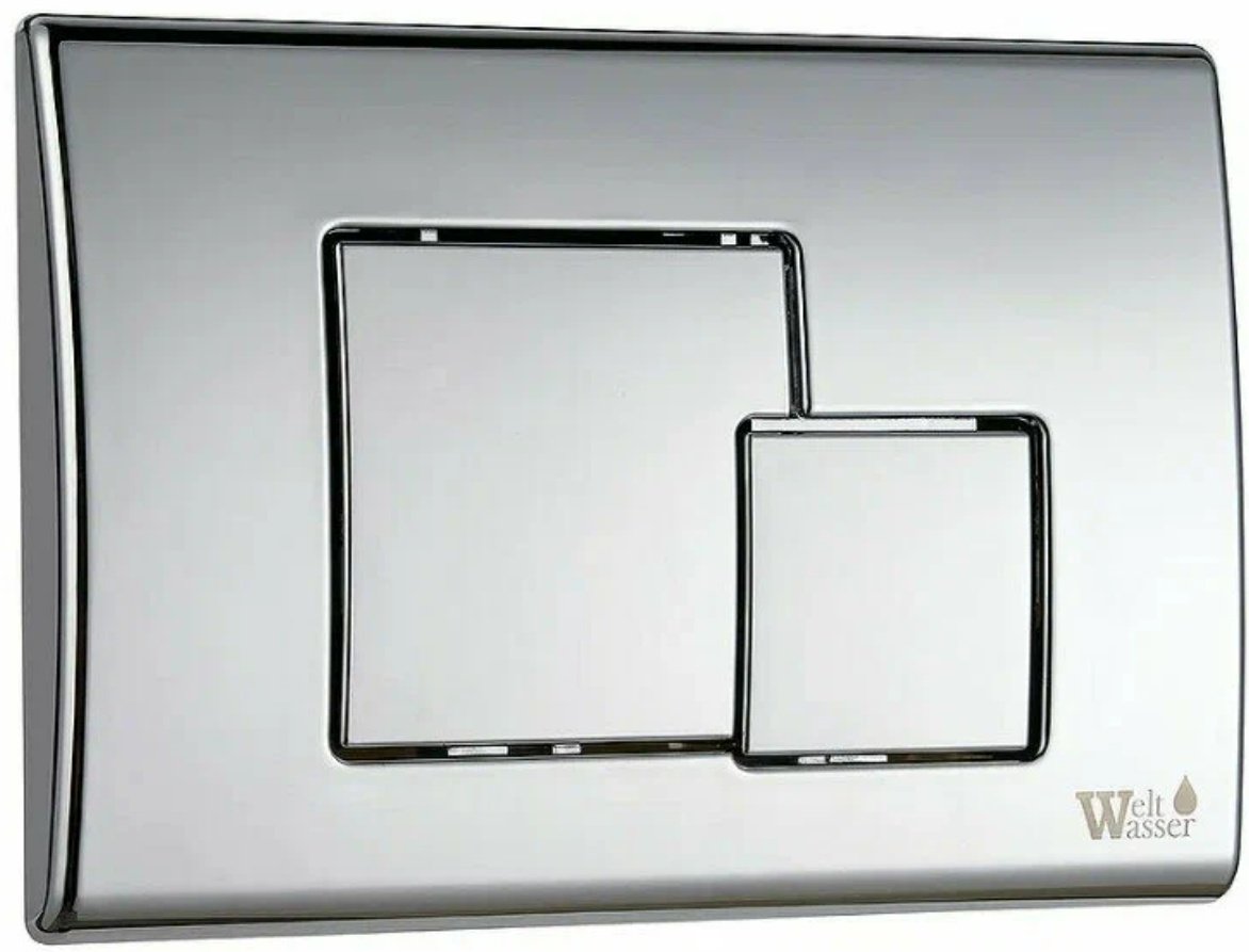 WeltWasser кнопка смыва MARBERG 507 SE CR Квадратная.