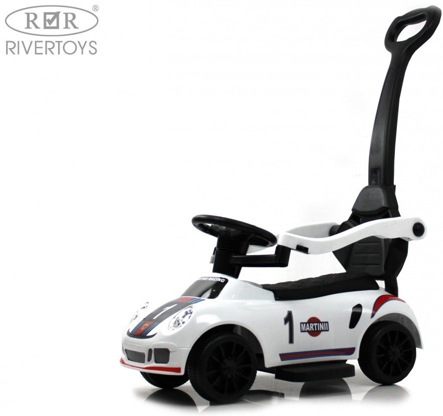 Каталка River Toys F005FF белый купить,NaN