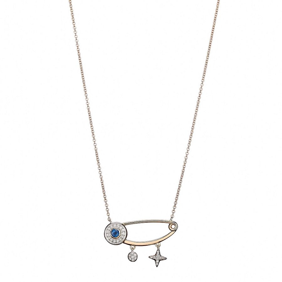 Колье Constella 2697 AS 45см 2,368гр 0,08ct. купить,NaN