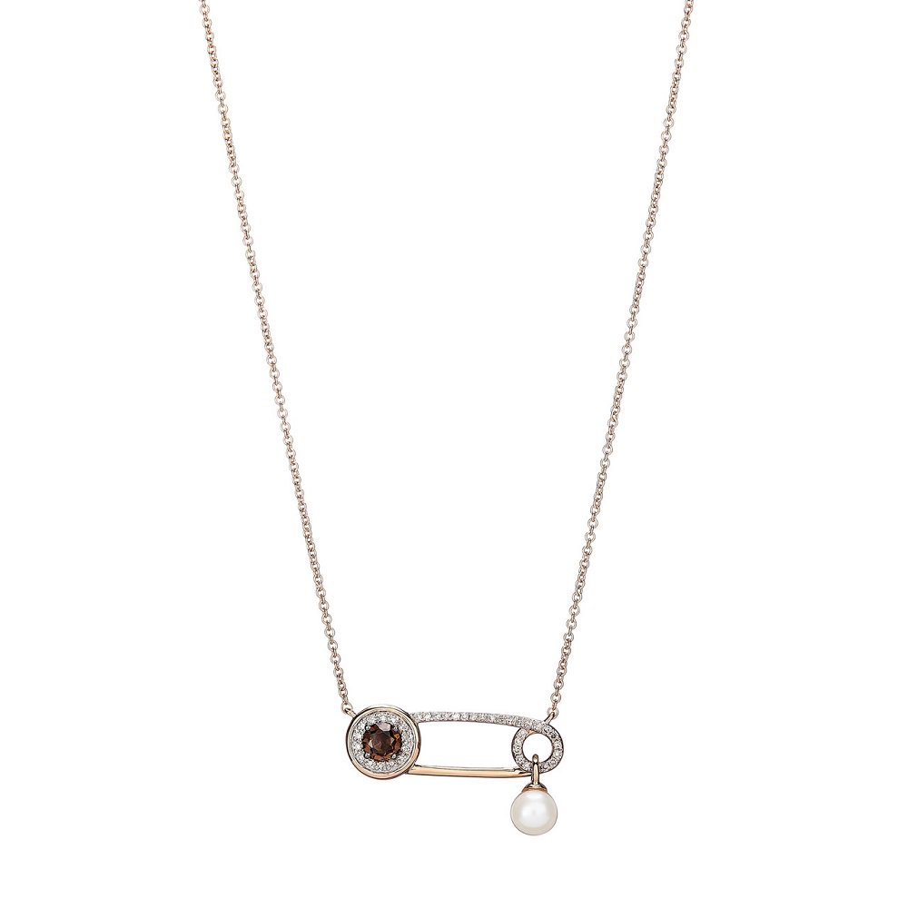 Колье Constella 2957 AS 45см 2,07гр 0,09ct 0,57ct. купить,NaN