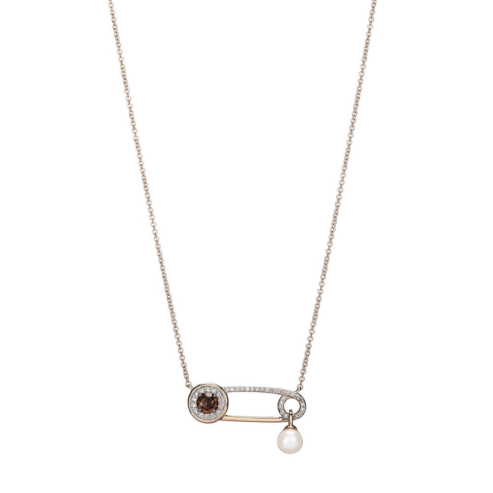 Колье Constella 2957 AS 45см 2,07гр 0,09ct 0,57ct. купить,NaN