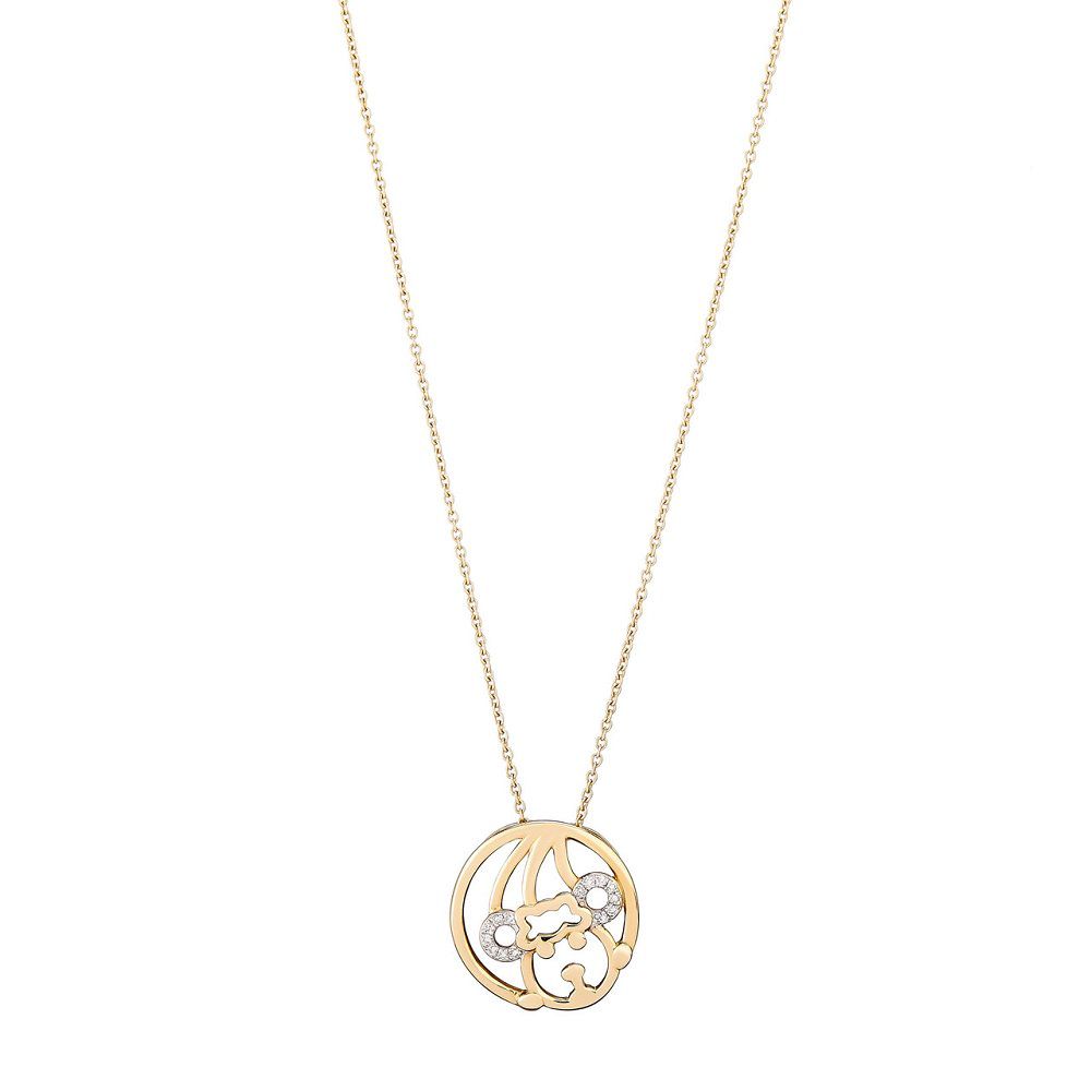 Колье Damiani 10649д/892AS 45см 2,56гр 0,036ct. купить,NaN
