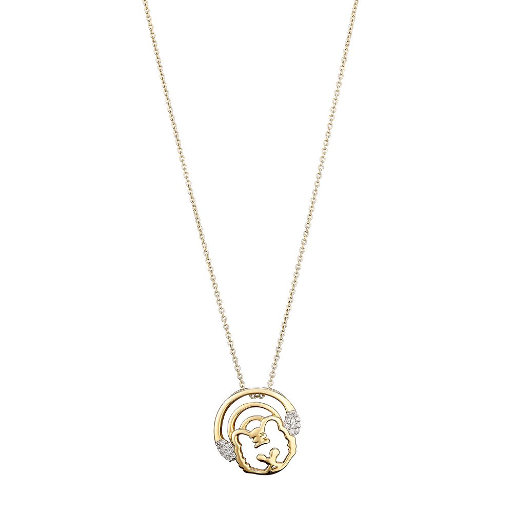 Колье Damiani 10648д/889as 45см 2,39гр 0,051ct. купить,NaN