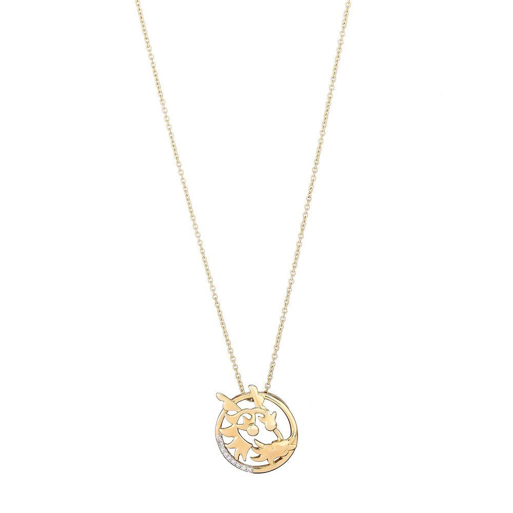 Колье Damiani 10859д/918AS 45см 2,57гр 0,023ct. купить,NaN