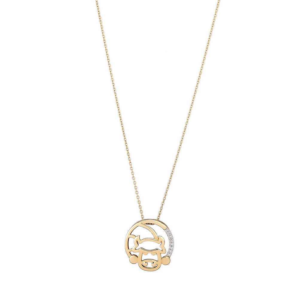 Колье Damiani 10854д/906AS 45см 2,4гр 0,028ct. купить,NaN