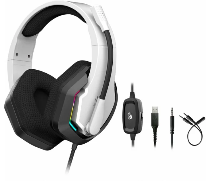 Наушники A4Tech Bloody G260p White