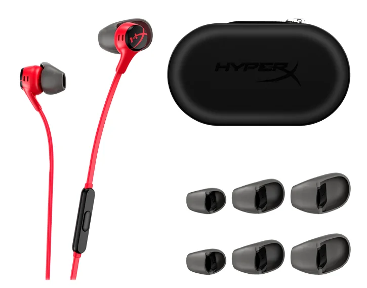 Наушники HyperX Cloud Earbuds II 705L8AA Red